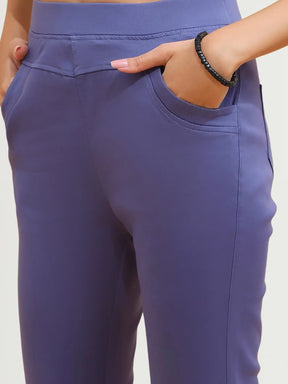Blue Ultra Stretchable Jeggings - Global Republic