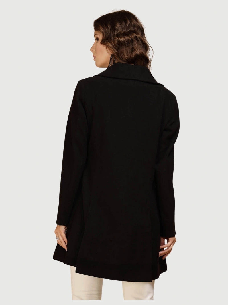 Black Solid Coat