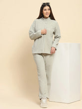 Pista Solid Relaxed Winter Nightsuit