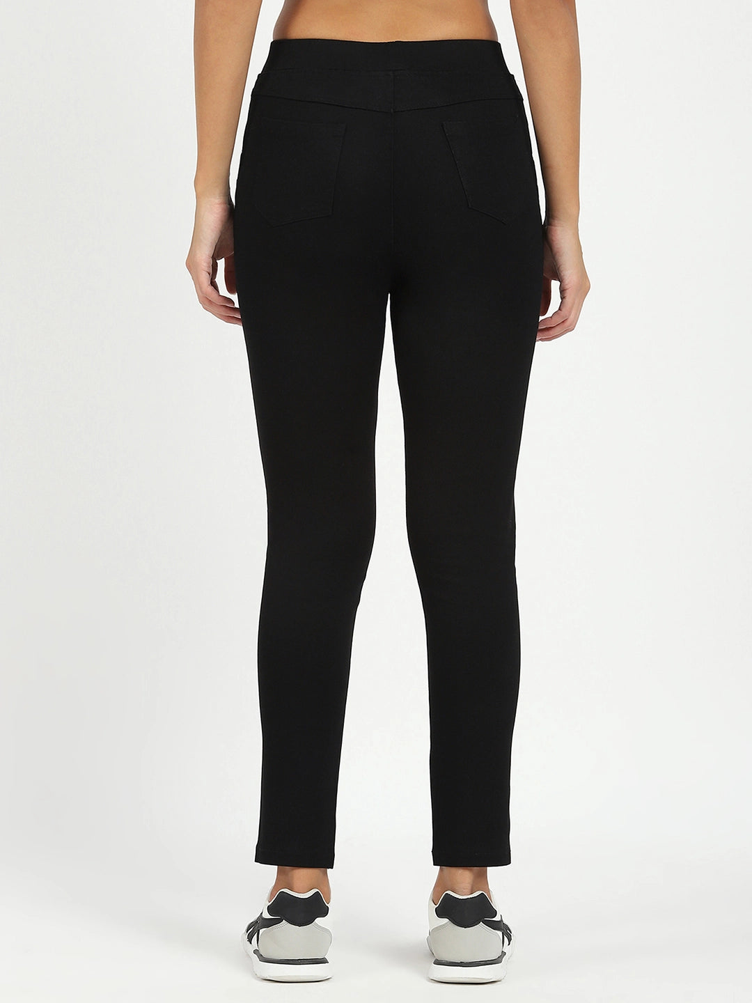 Black Ultra Stretchable Jegging - Global Republic