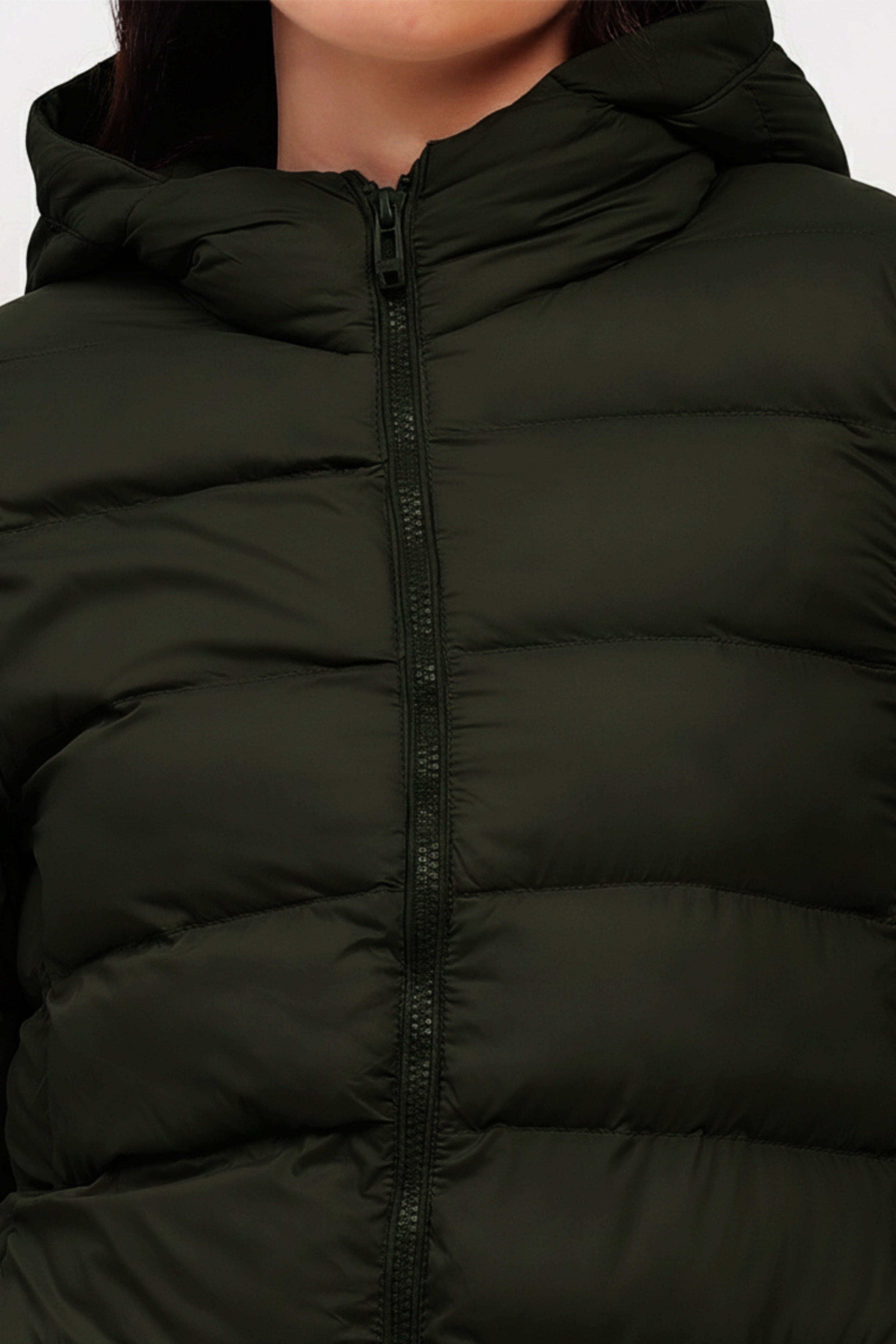 Olive Puffer Jacket