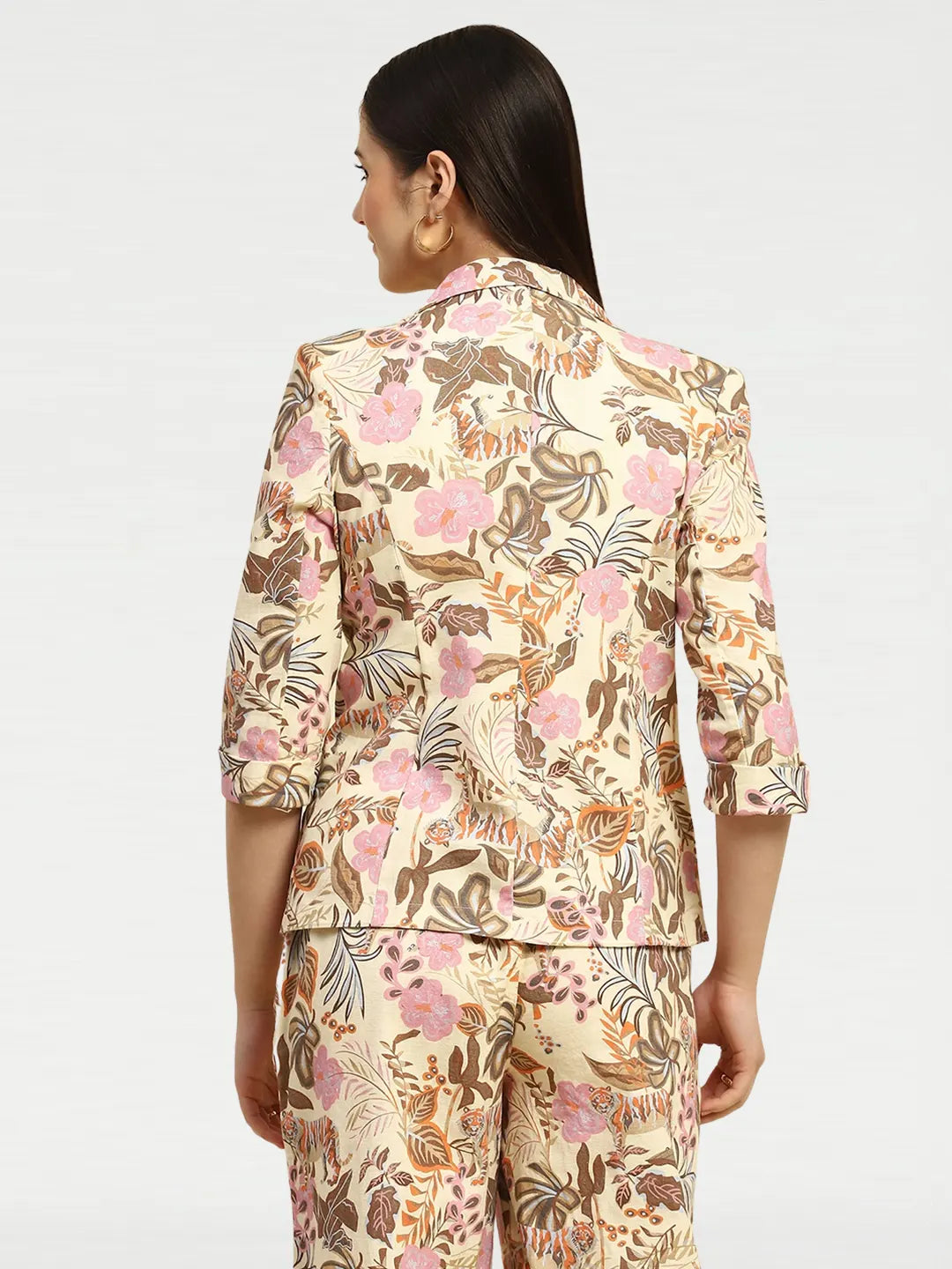 Multi Tropical Print Cotton Co-ord Set