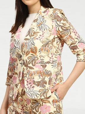 Multi Tropical Print Cotton Co-ord Set