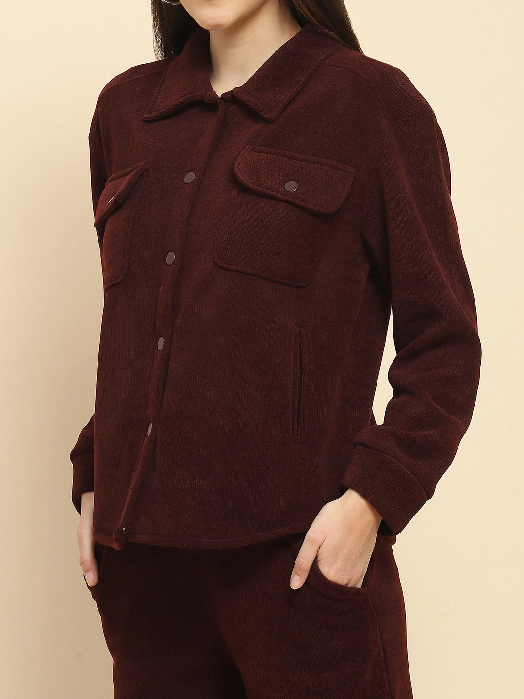 Wine  Co-Ord Set - Global Republic