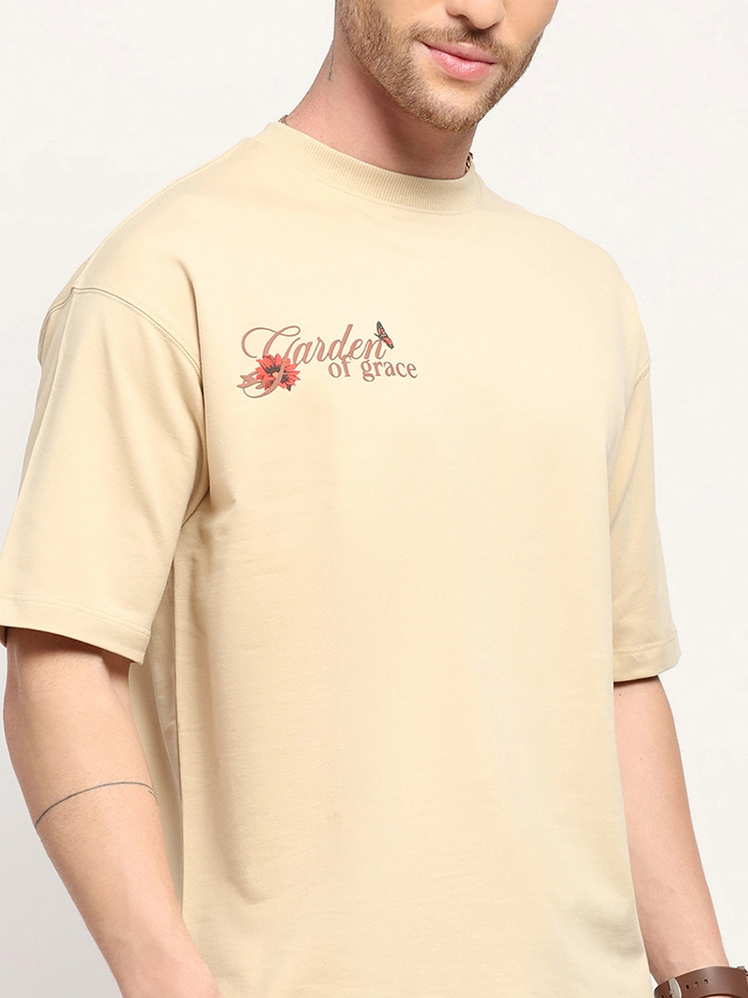 Oversized Graphic Cotton T-Shirt