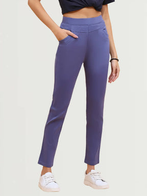 Blue Ultra Stretchable Jeggings - Global Republic