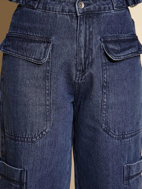 Mid Blue Jeans for Women