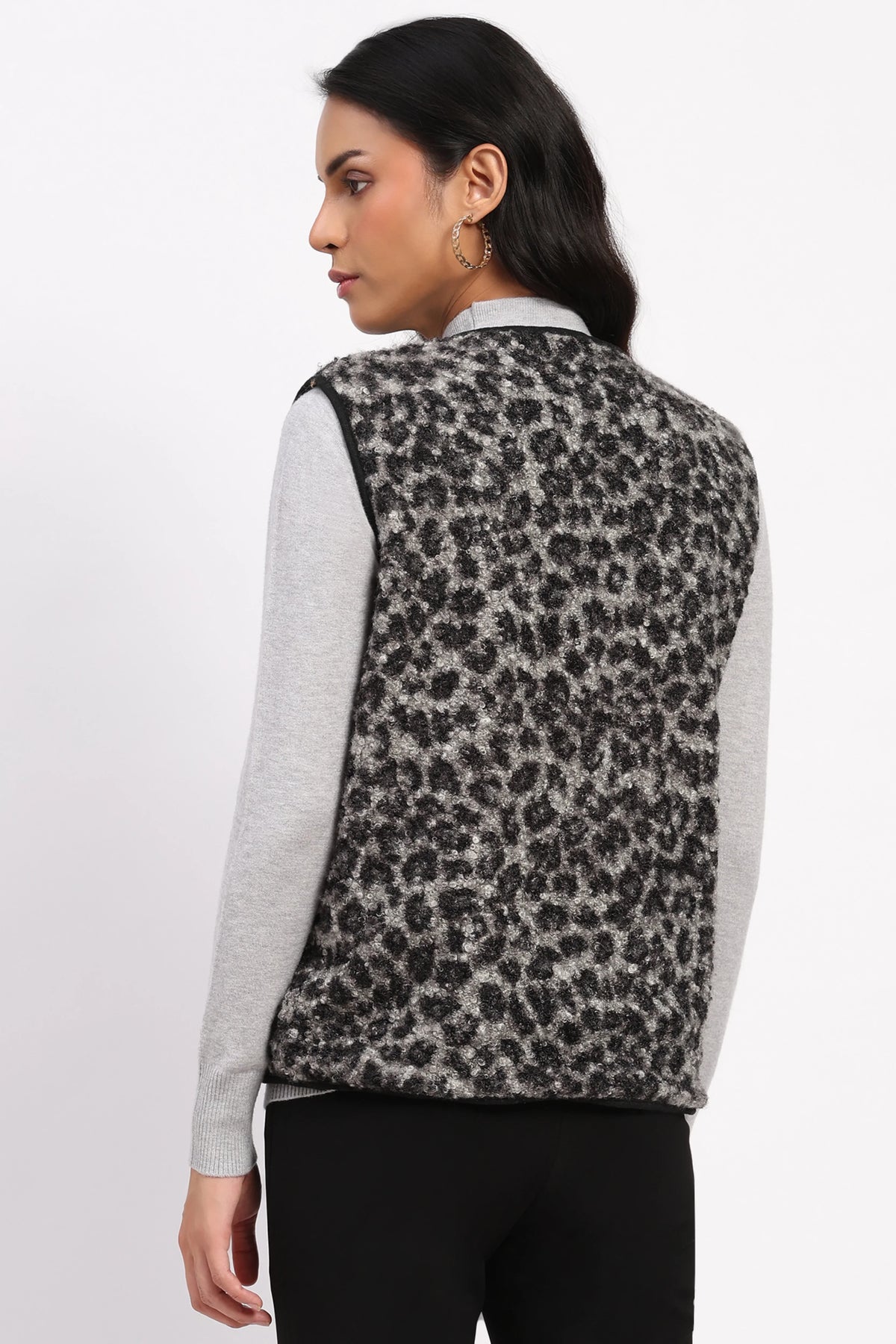 Reversible Wool Blend Jacket-Global Republic