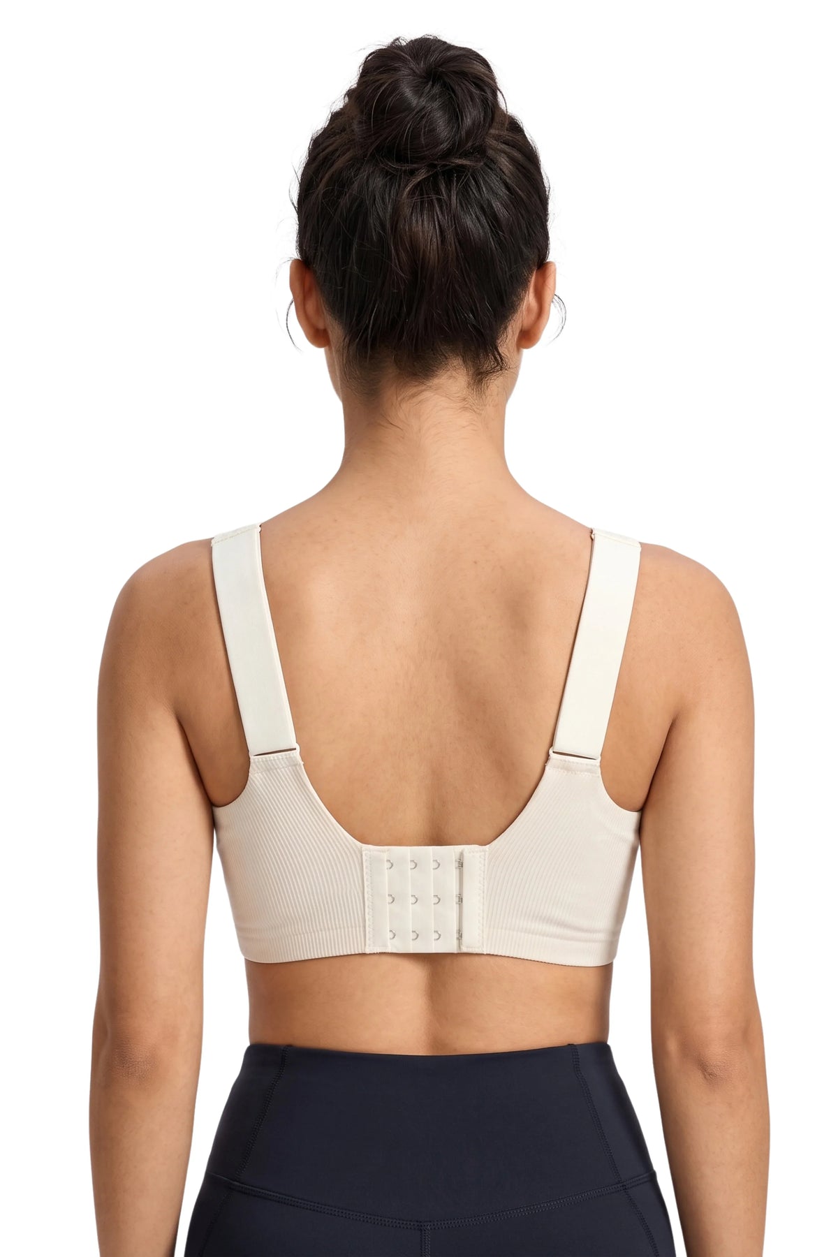 Cream Seamless Lightly Padded Bra-Global Republic