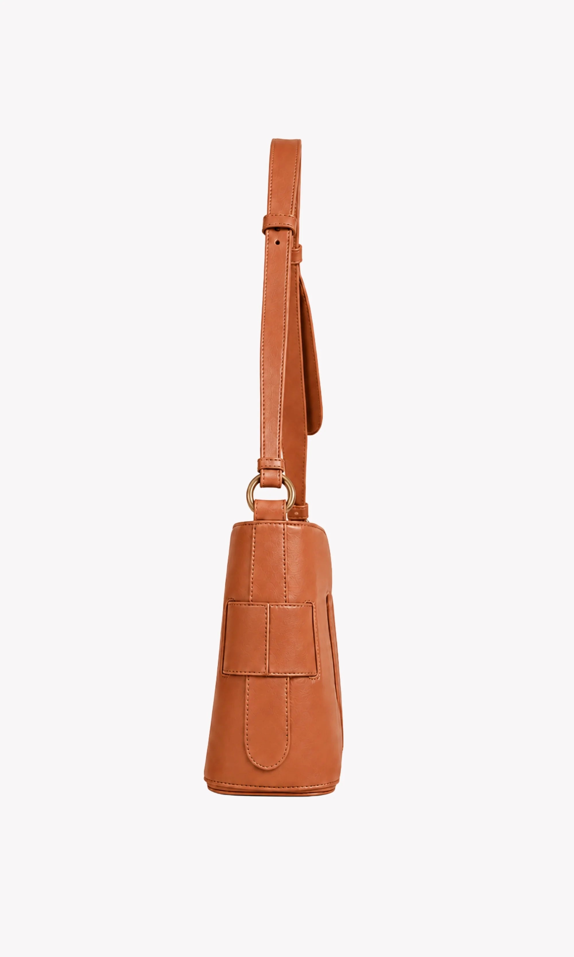 Tan Braided Sling Bag-Global Republic