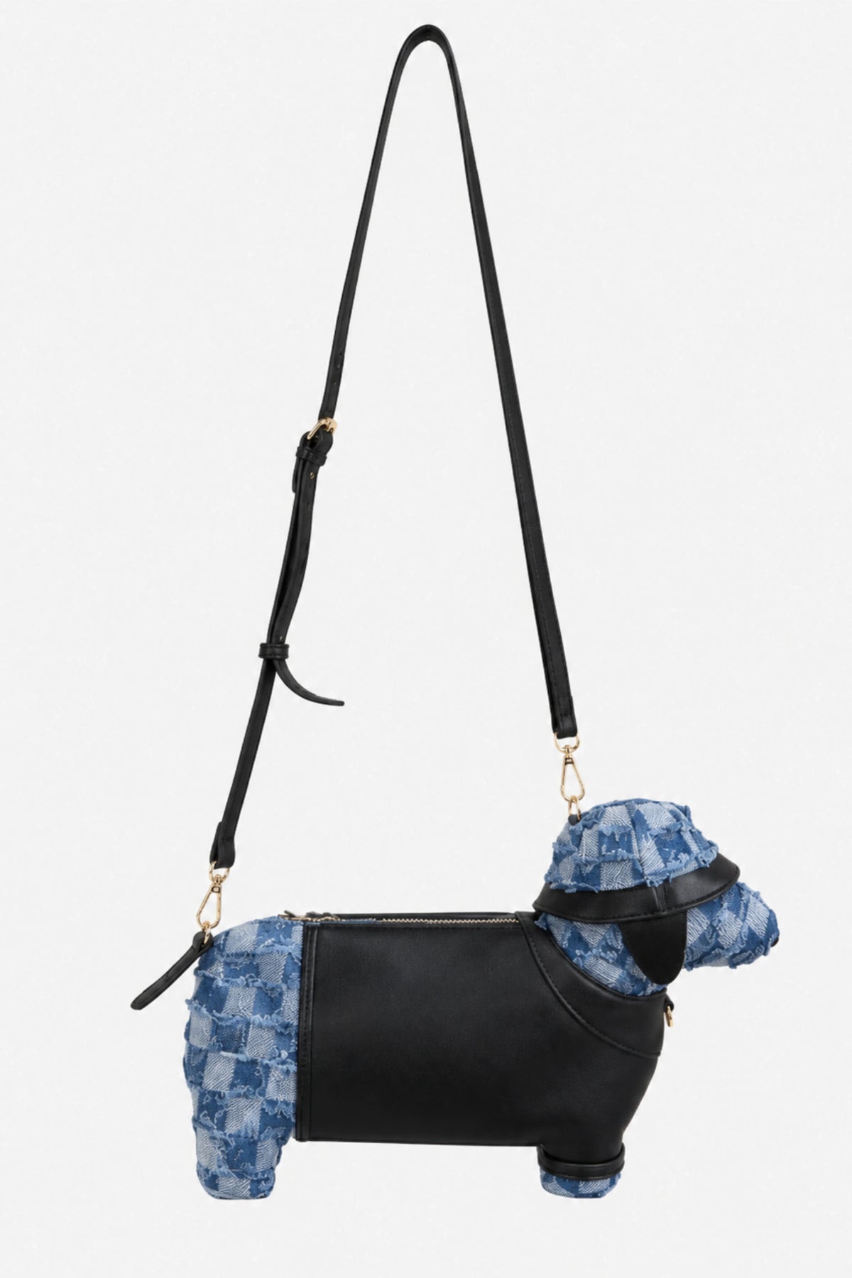 Blue Denim Puppy Sling Bag-Global Republic
