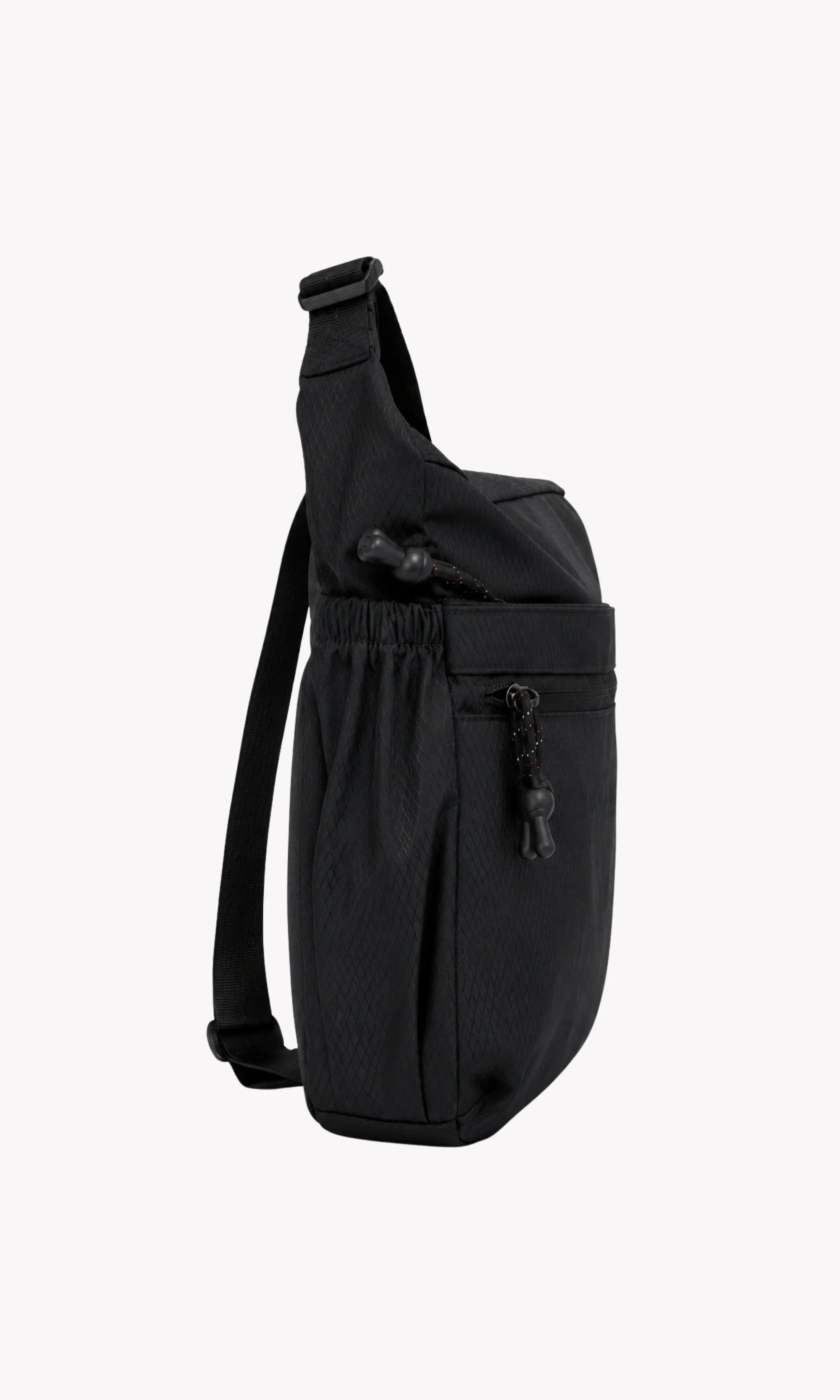 Black Utility Sling Bag-Global Republic