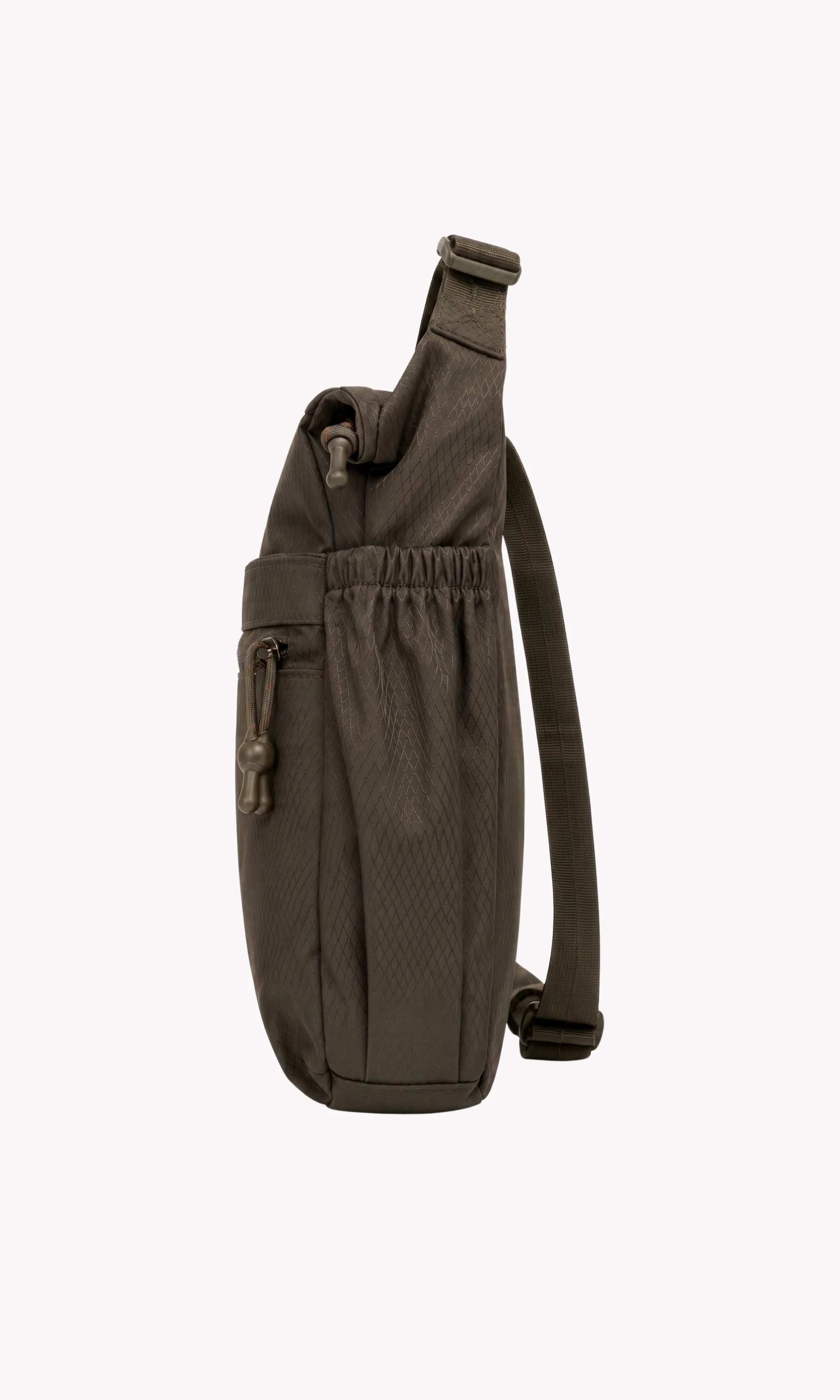 Coffee Brown Utility Sling Bag-Global Republic