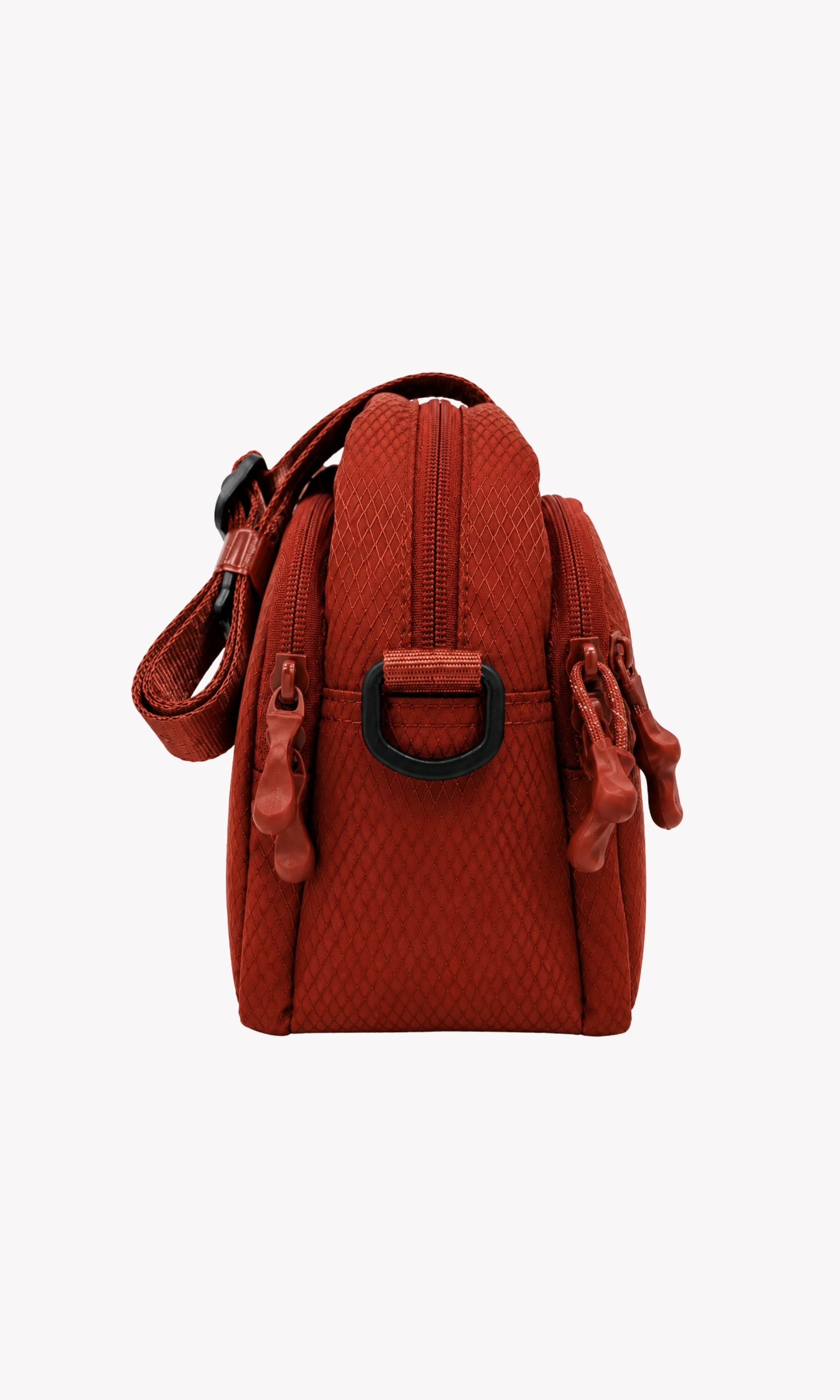 Orange Quilted Utility Sling Bag-Global Republic