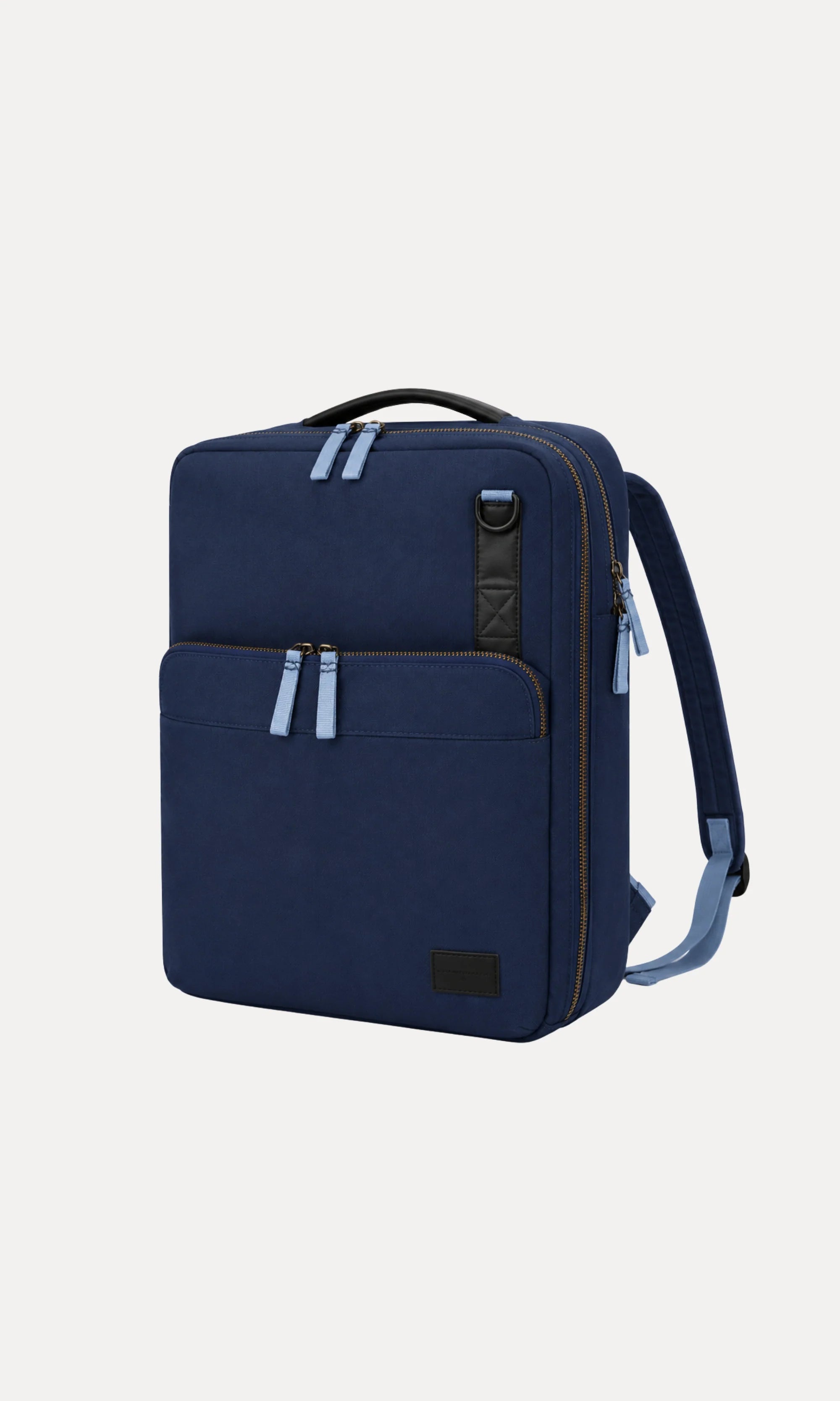 Blue Convertible Laptop Backpack-Global Republic