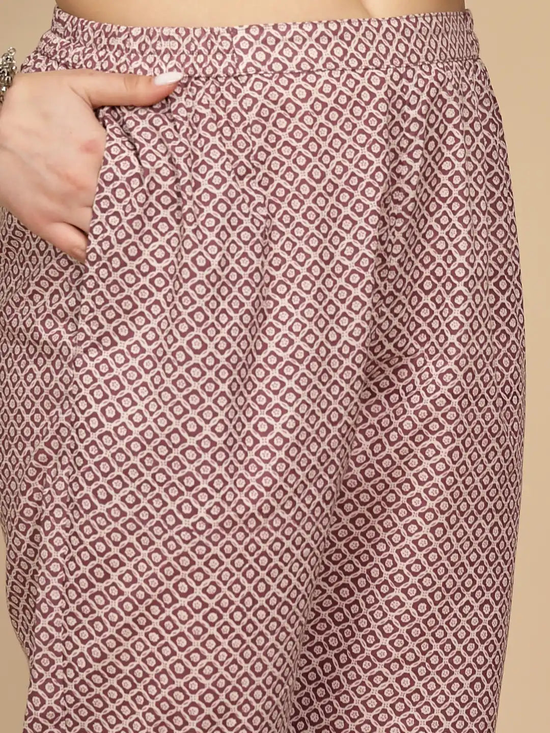Move Cotton Regular Fit Tunic Set For Women - Global Republic