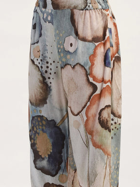 Marble  Abstract Print Rayon Kurta Set