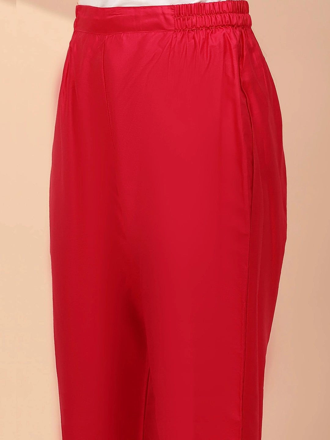 Pink Muslin Embroidered Suit Set