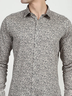Printed Cotton Shirt