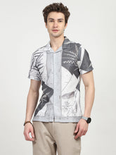 Printed Polyester Casual Shirt