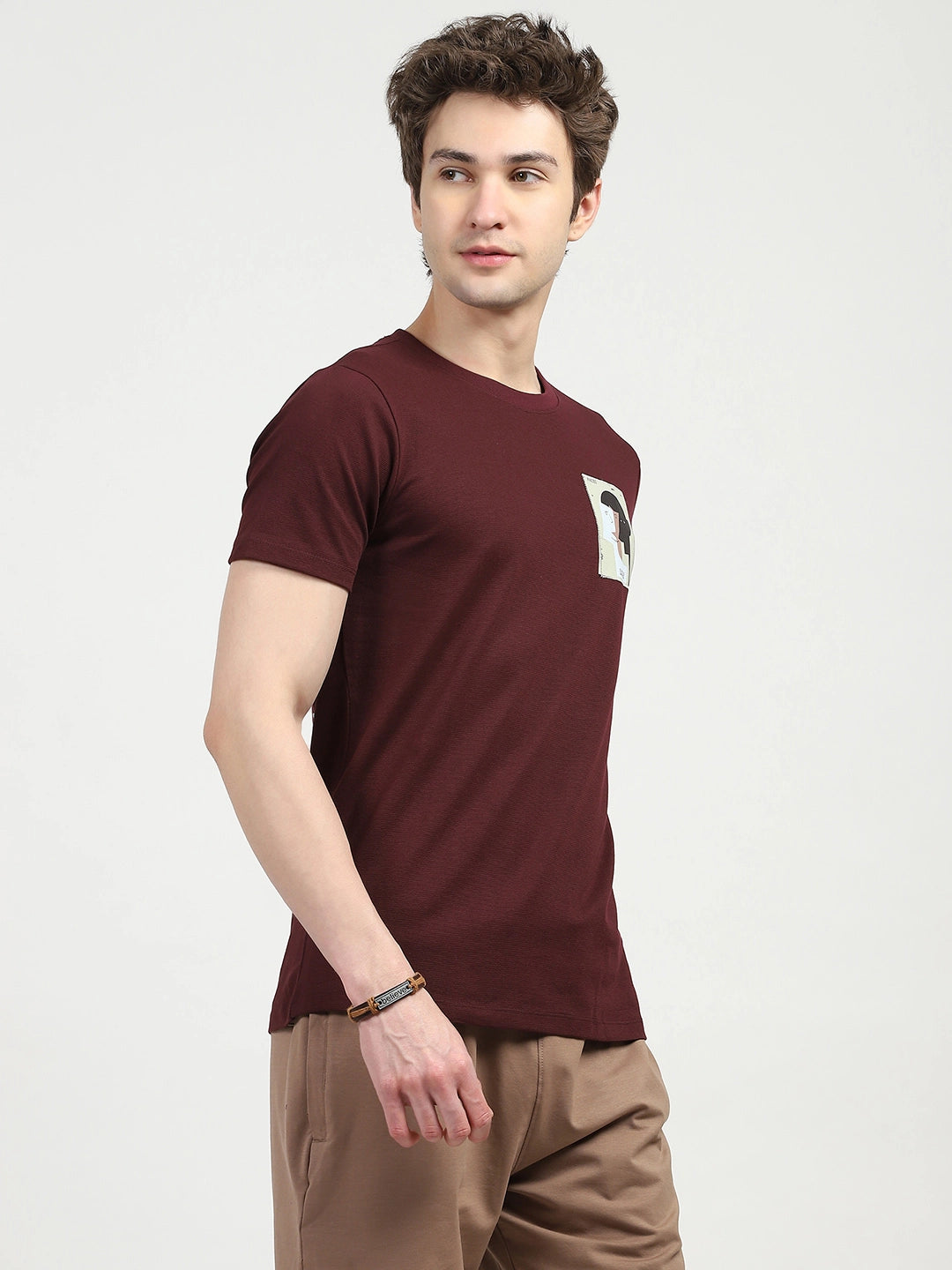 Wine Back Print Graphic T-shirt