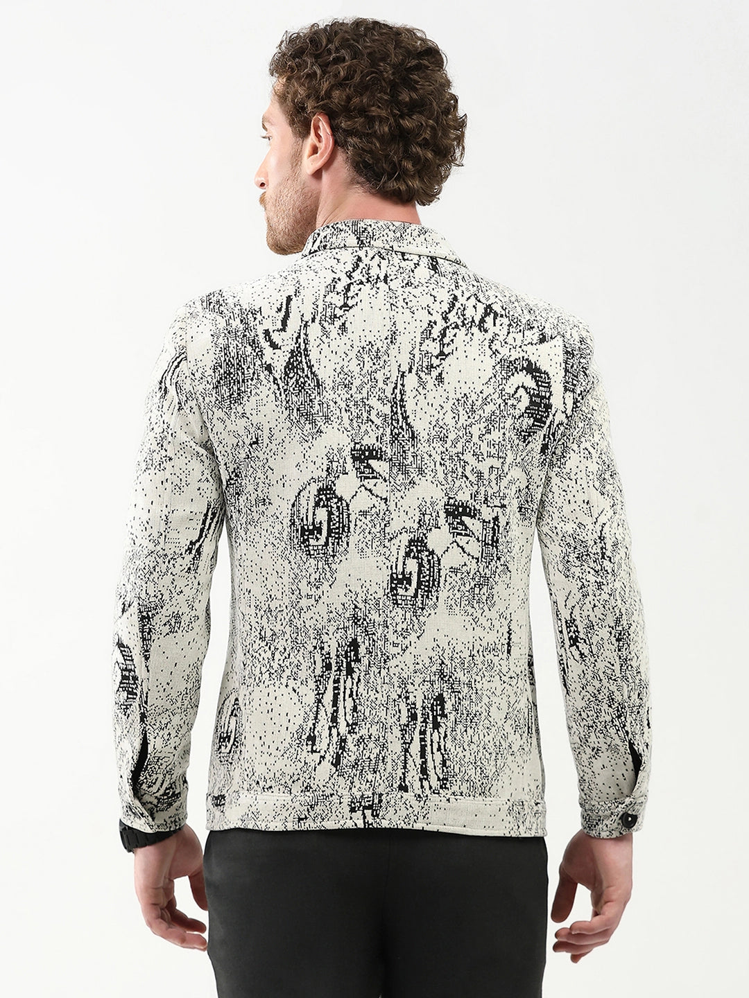 Textured Suede-Blend Winter Jacket - Global Republic