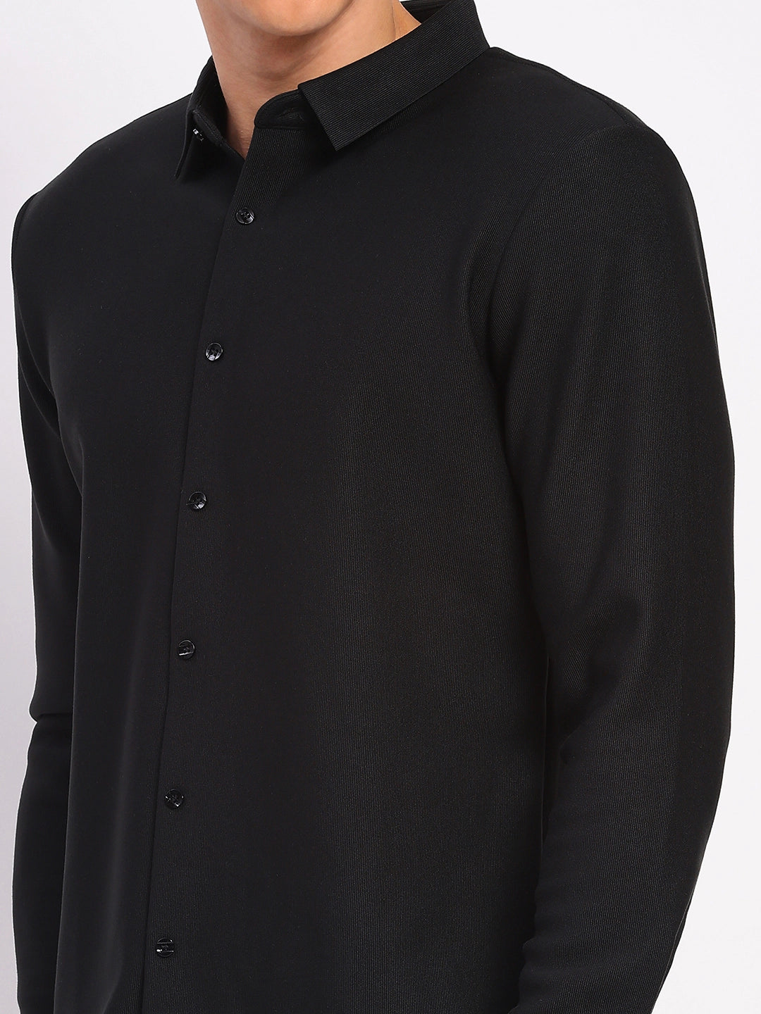 Men's Fleece-Lined Stretch Winter Shirt - Global Republic