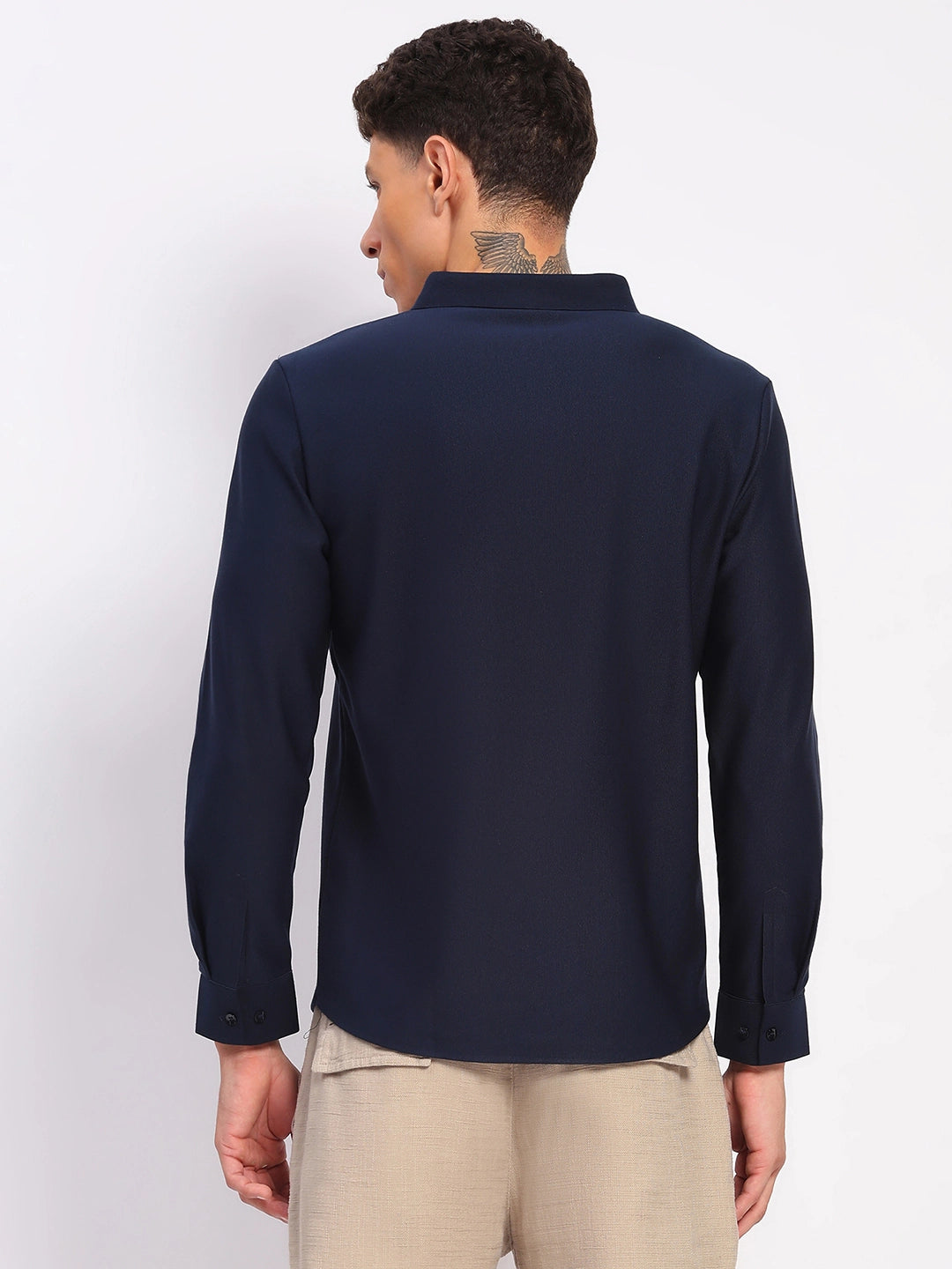 Fleece-Lined Stretch Winter Shirt - Global Republic