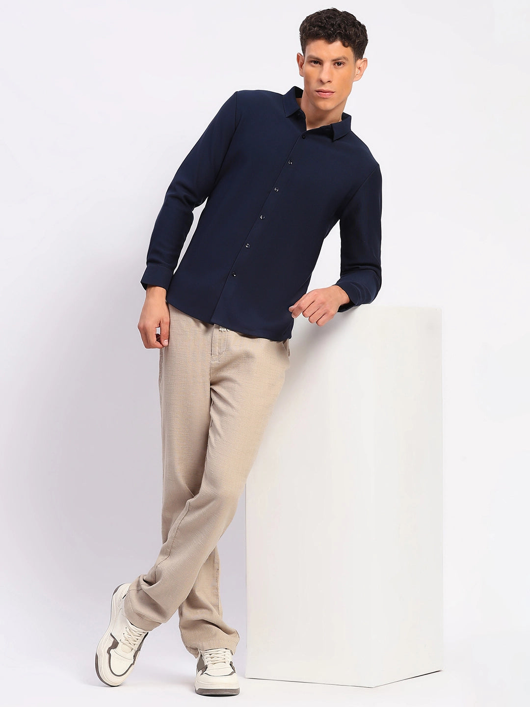 Fleece-Lined Stretch Winter Shirt - Global Republic
