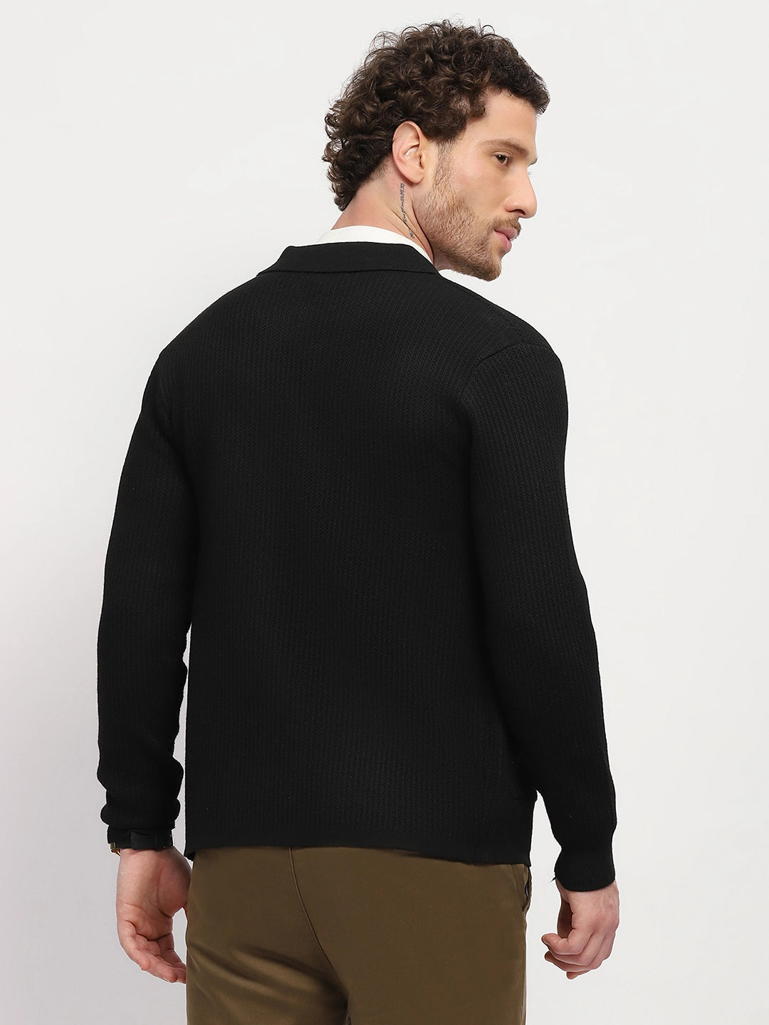 Solid Textured Winter Shacket - Global Republic