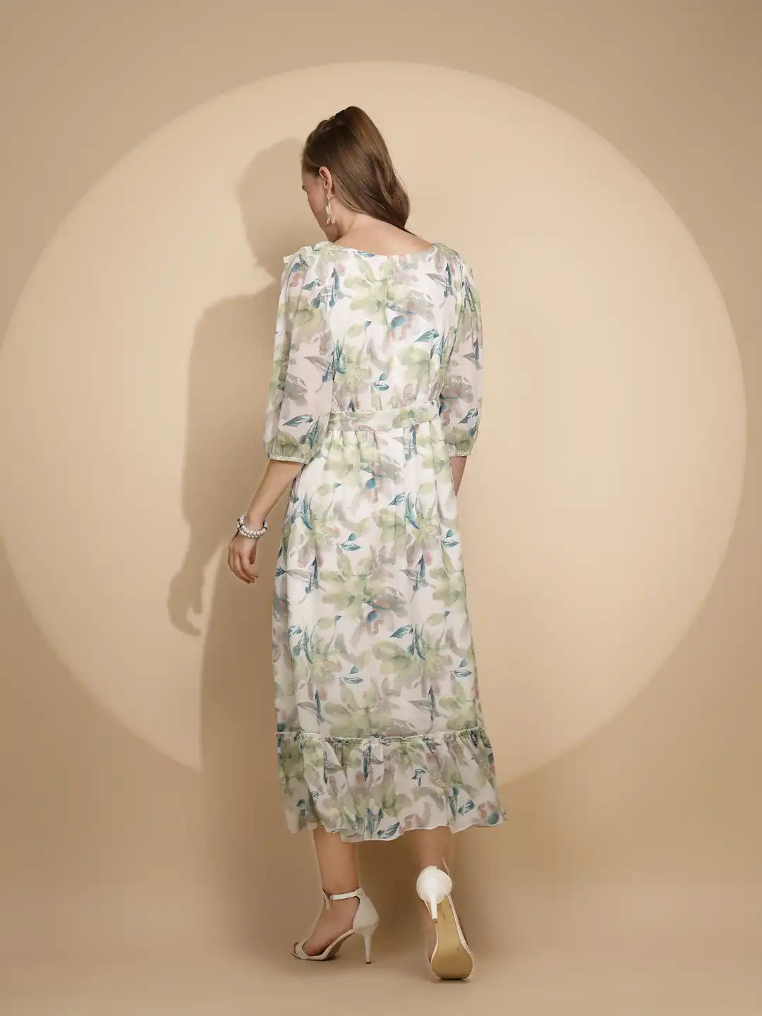 Multicolor  Regular Fit Dress For Women - Global Republic