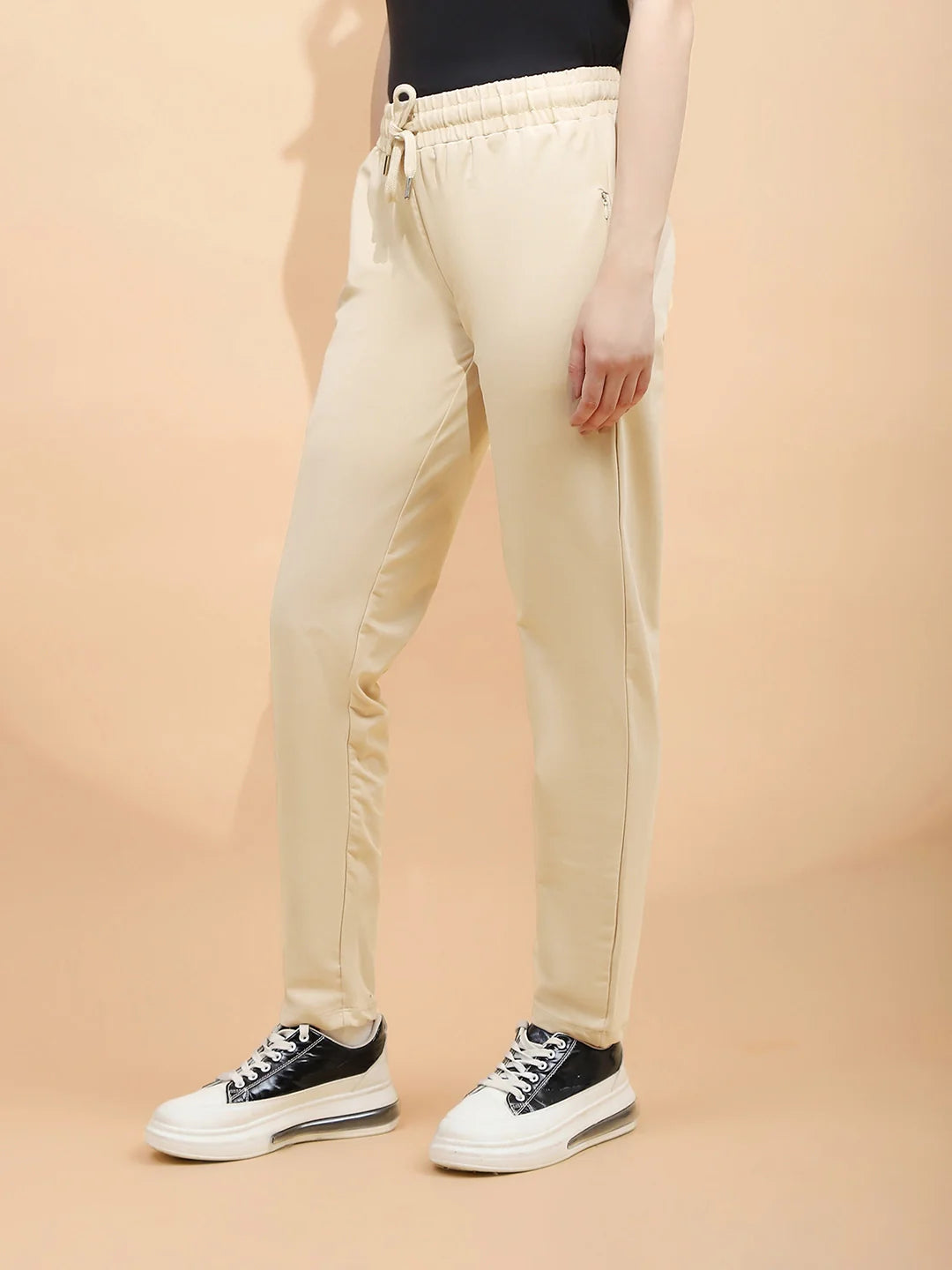 Skin Cotton Blend Regular Fit Lower For Women