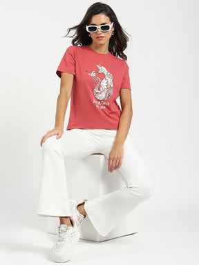 Carrot Graphic Cotton Top