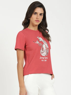 Carrot Graphic Cotton Top