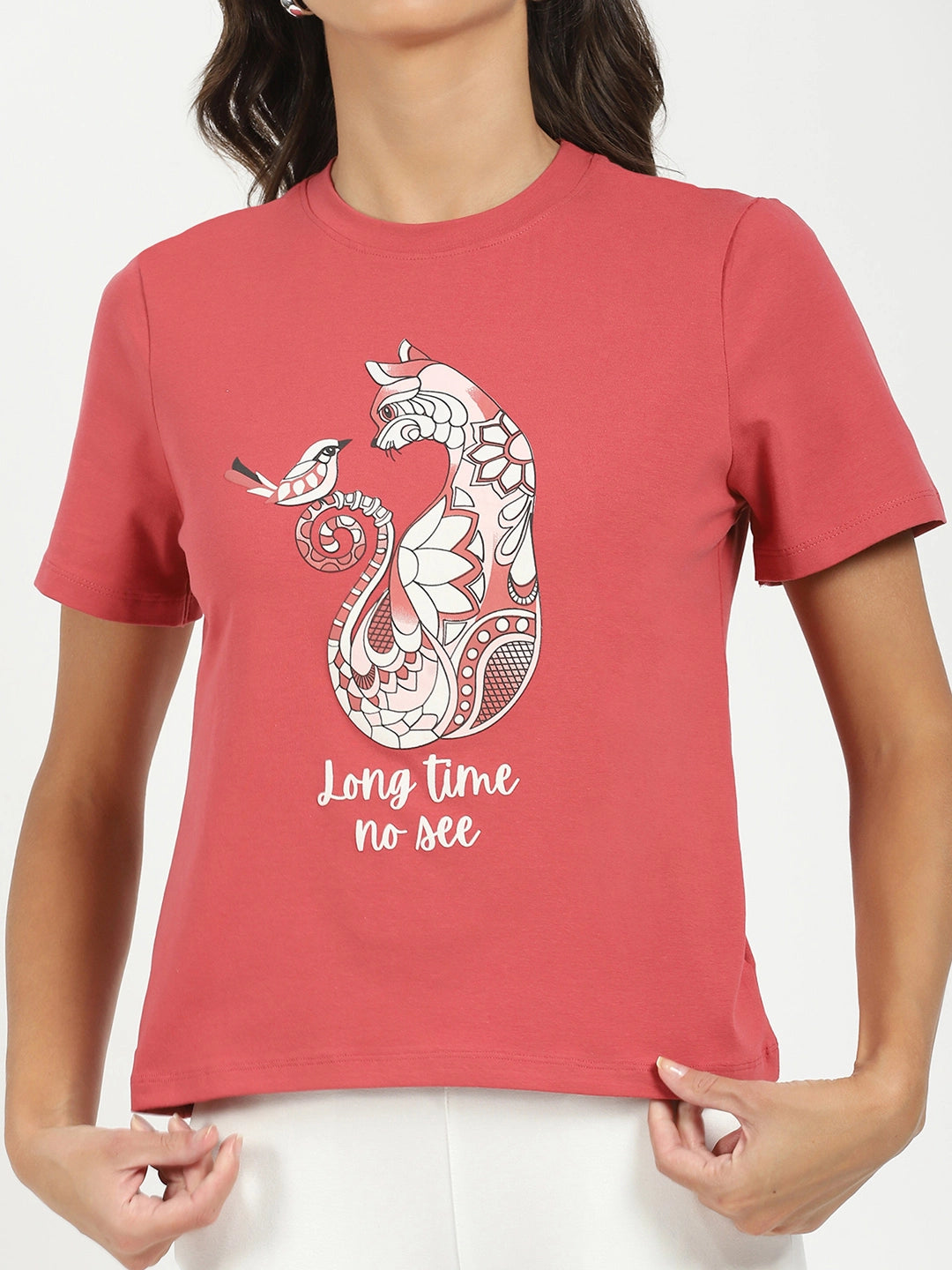 Carrot Graphic Cotton Top
