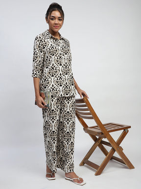Printed Rayon Loose Fit Lower