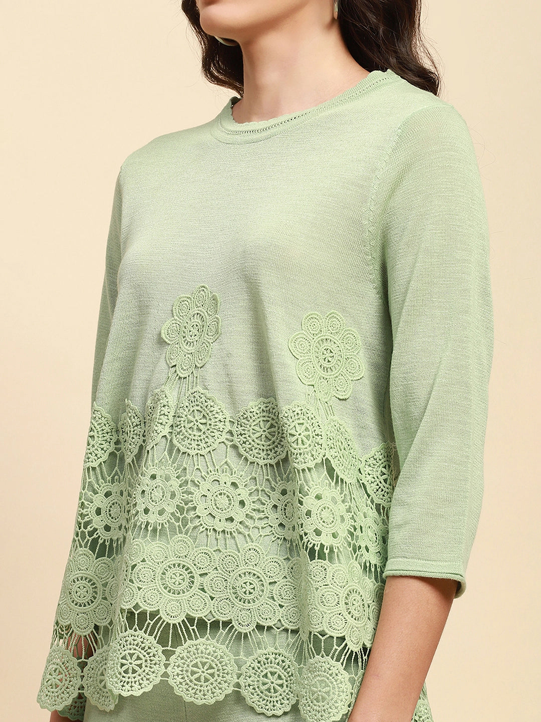 Green Viscose Relaxed Fit Co-ord Sets - Global Republic