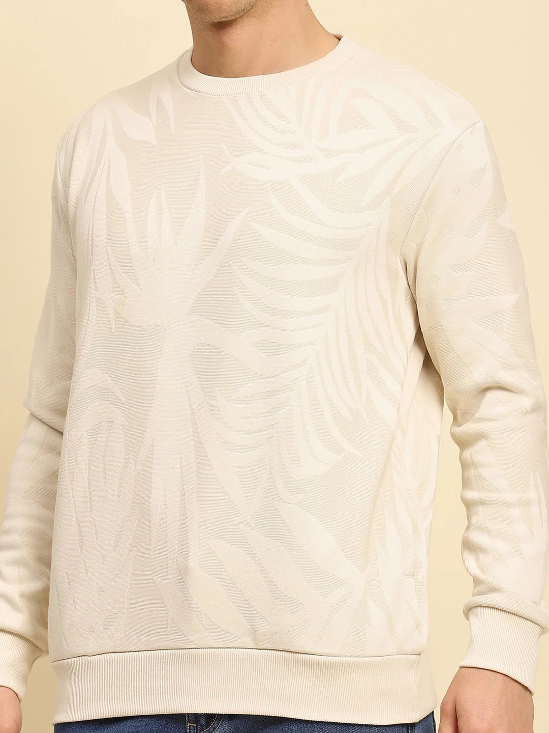 Natural Textured Sweatshirt - Global Republic