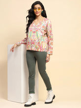 Multicolor Wool Blend Oversized Pullover