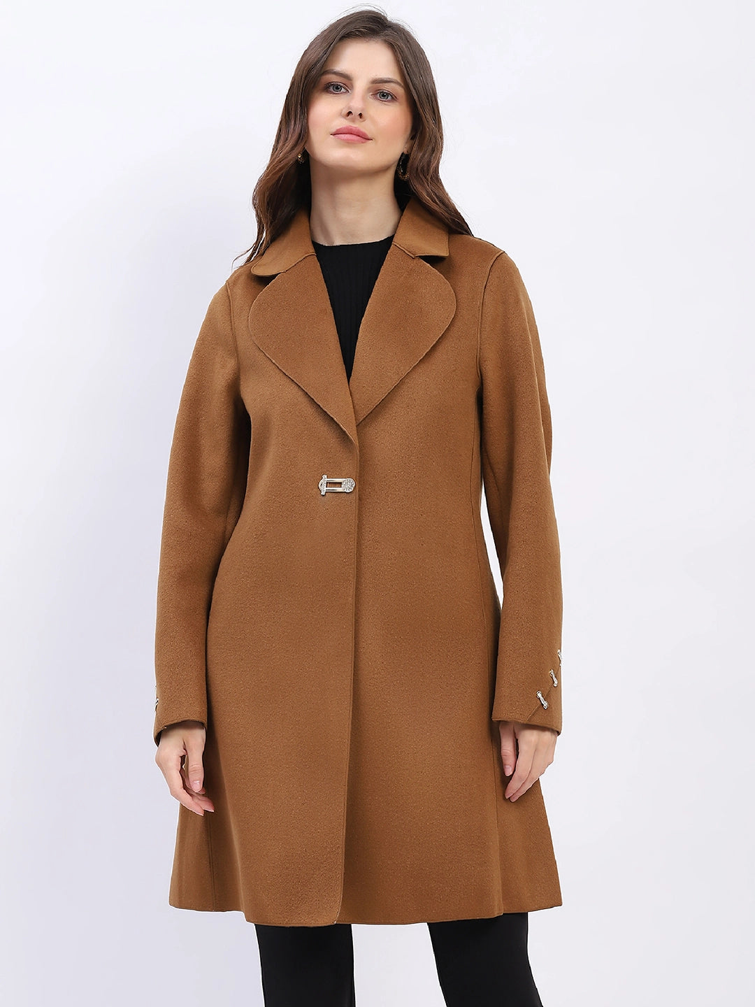 Winter Luxe Tan Coat - Global Republic