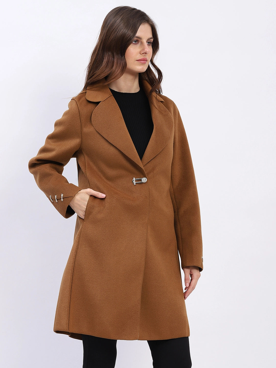 Winter Luxe Tan Coat - Global Republic