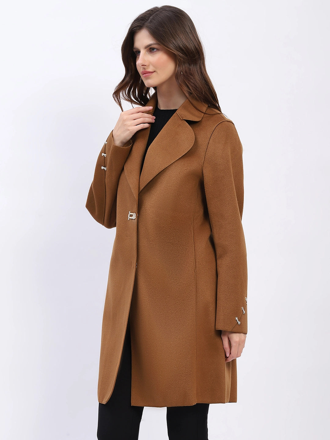 Winter Luxe Tan Coat - Global Republic