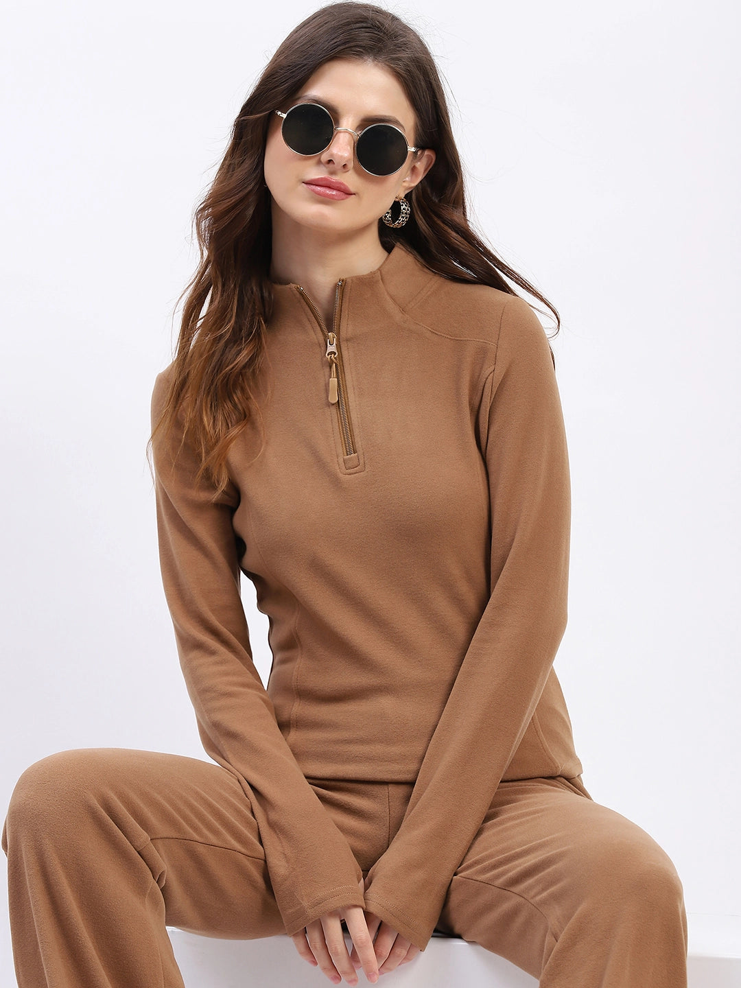 Soft Stretchable Rayon-Blend Sweatshirt - Global Republic