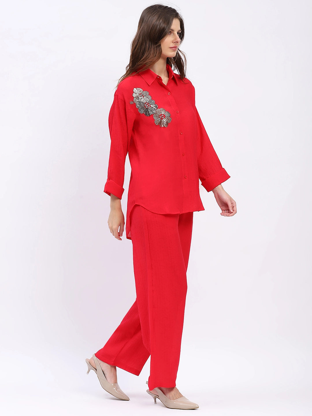 Festive Embellished Co-ord Set - Global Republic