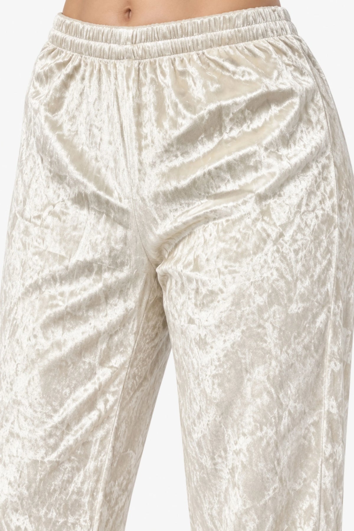 Cream Solid Winter Night Suit-Global Republic