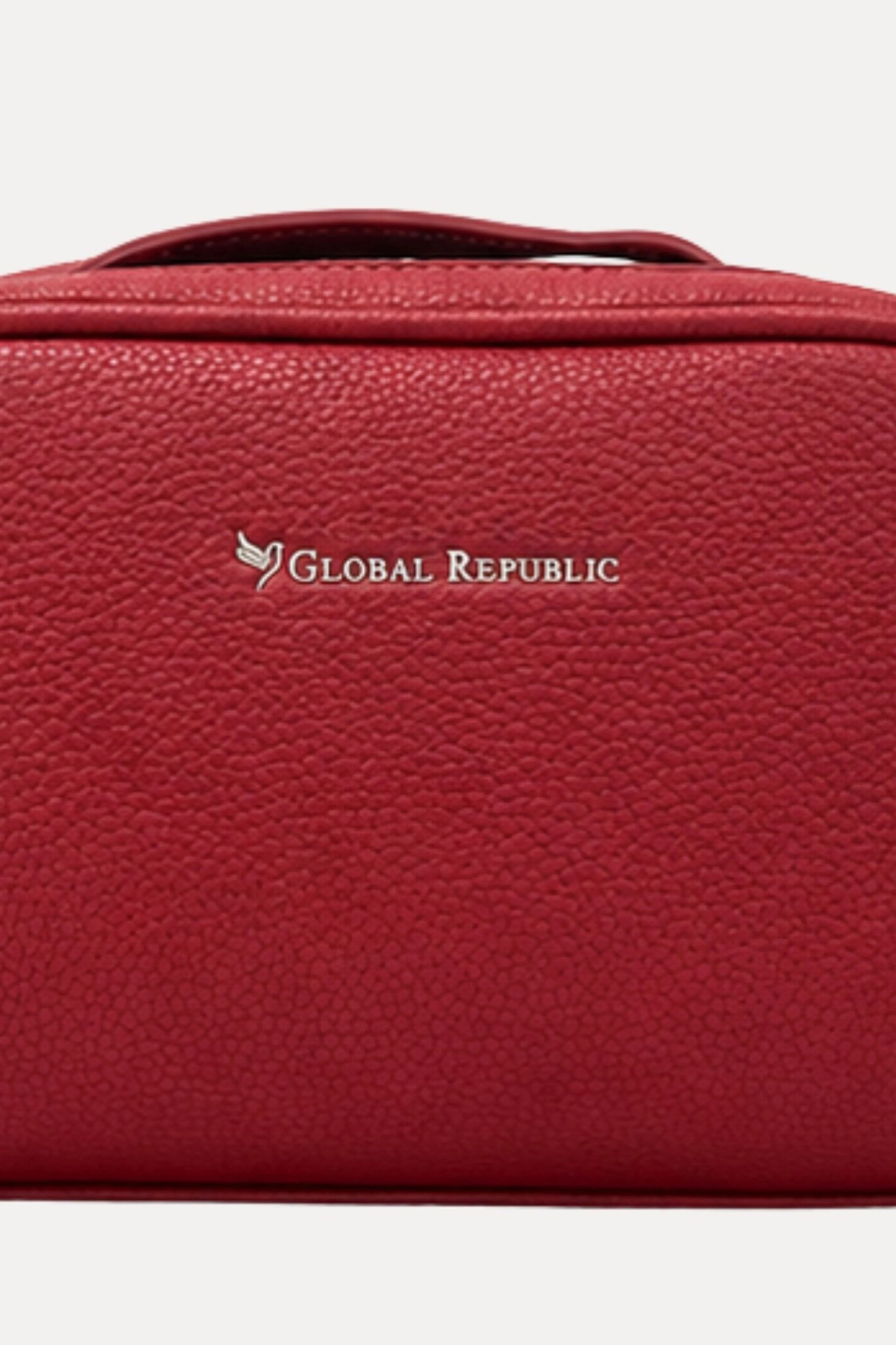 Cherry Bomb PU Utility Kit Bag-Global Republic