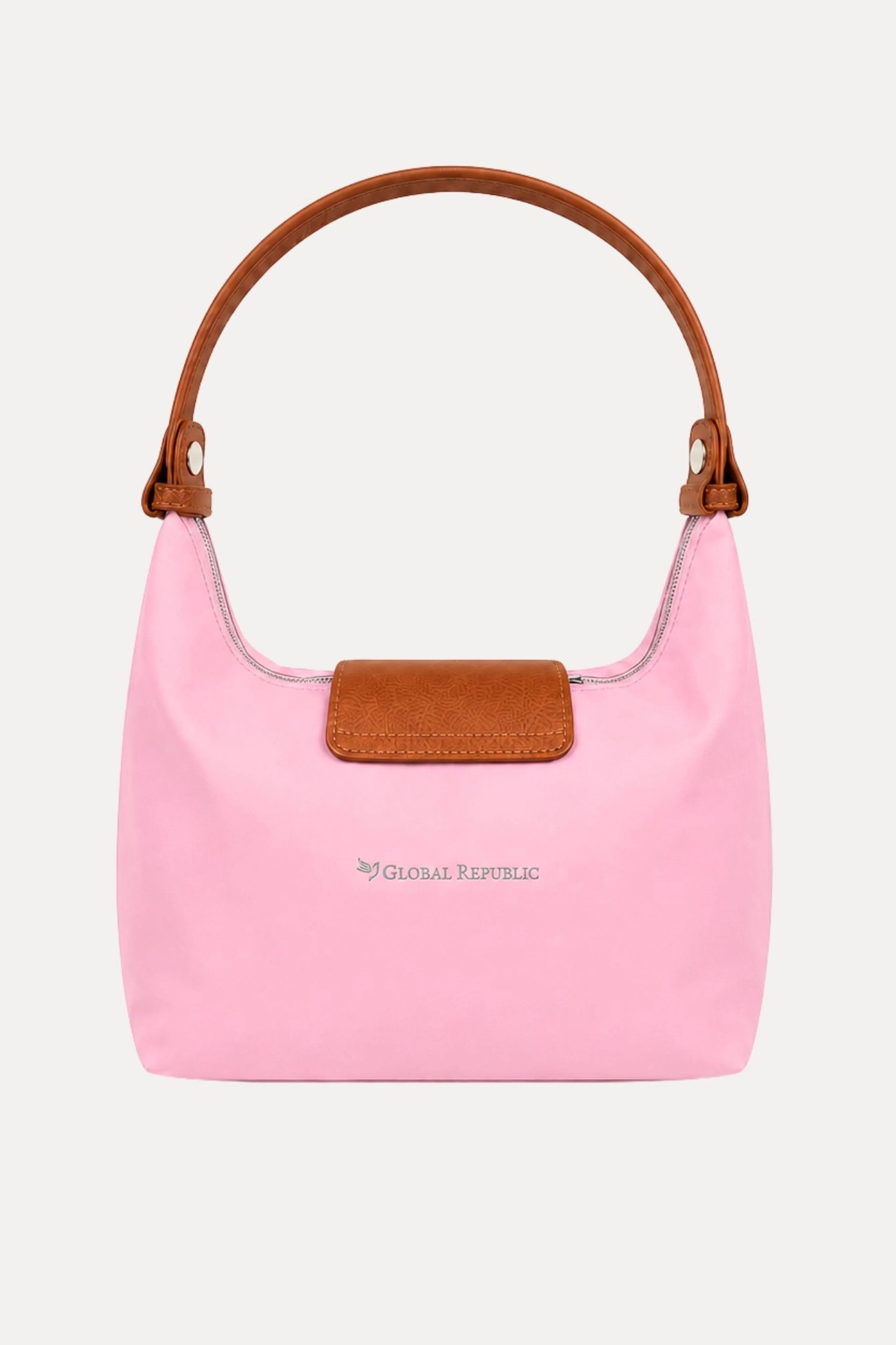 Mini Pink Bag With Handle & Attachable Sling Strap-Global Republic