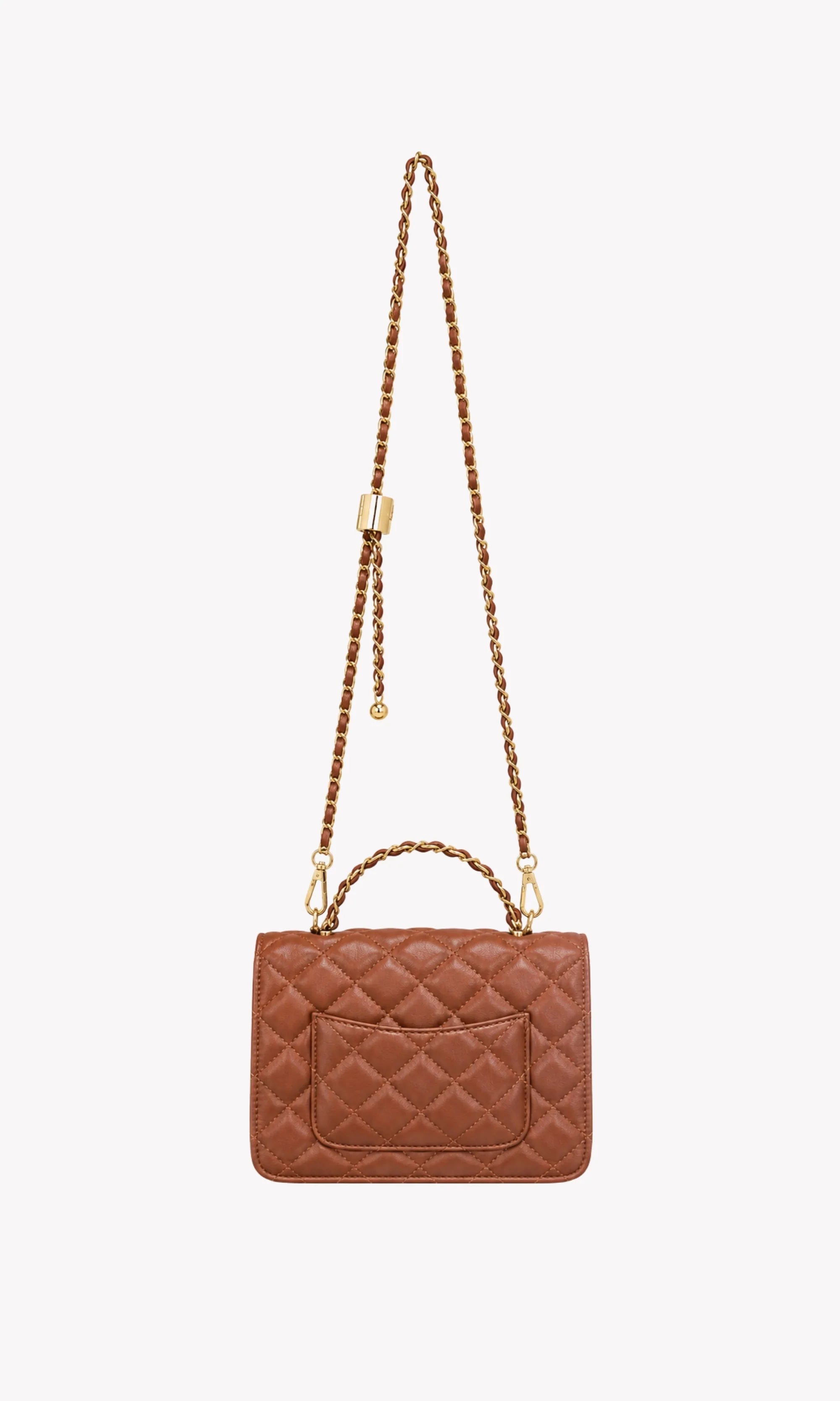 Pink Quilted Sling Bag-Global Republic