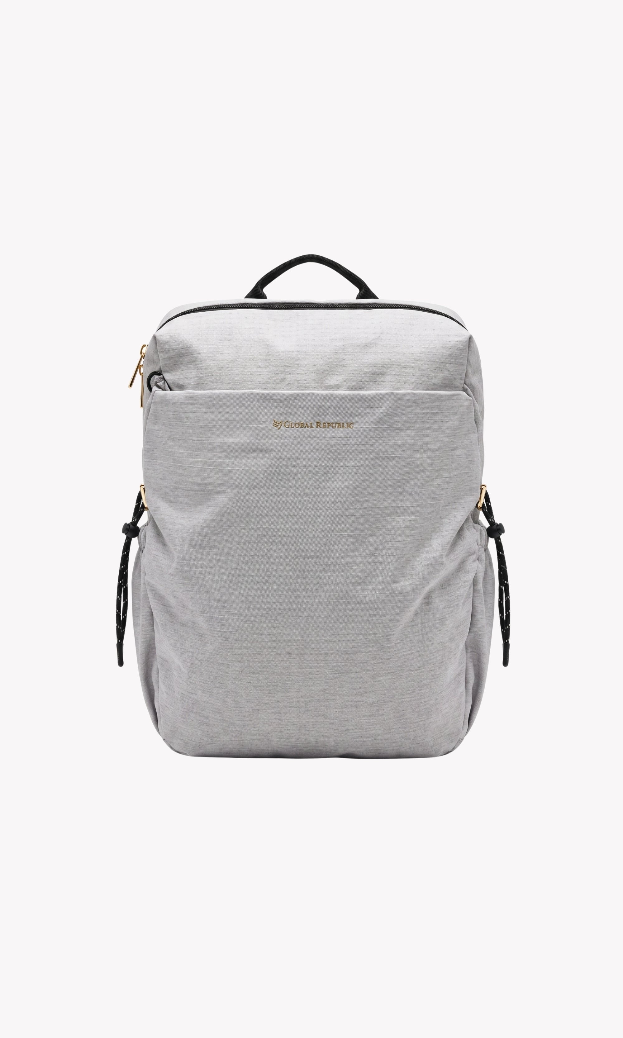 Light Grey Waterproof Backpack-Global Republic