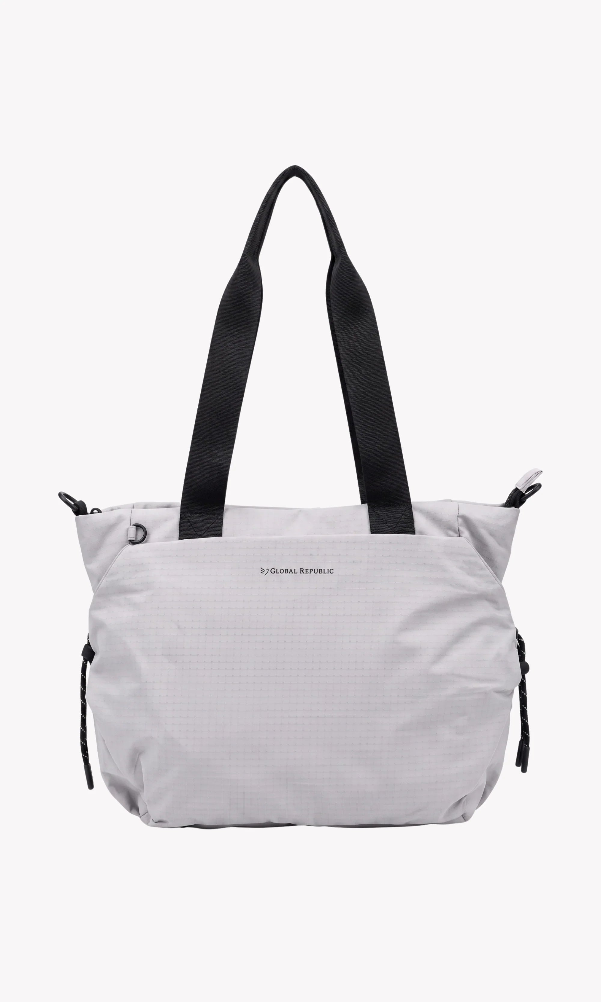 Light Grey Utility Tote Bag-Global Republic